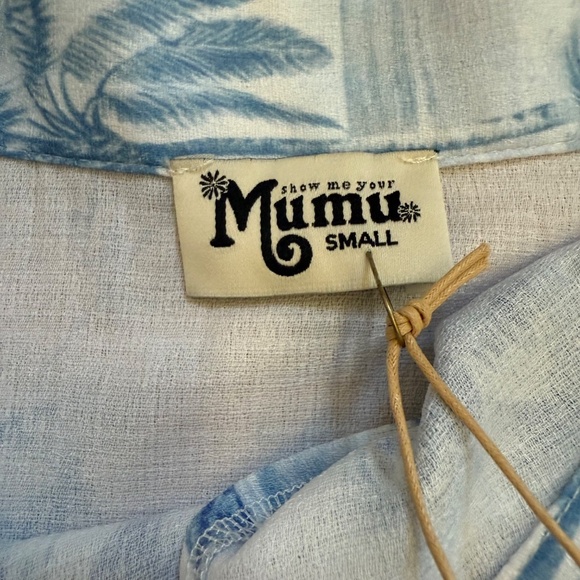 NWT Show Me Your Mumu Tropical Roam Ruffle Wrap Skirt Small - Picture 5 of 7